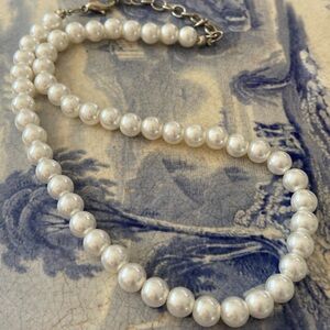 Faux Pearl Necklace